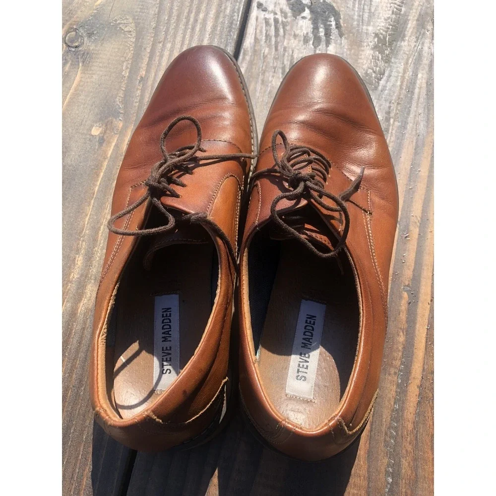 Steve Madden Mens Dimarko Brown Shoes *Size‎ 10